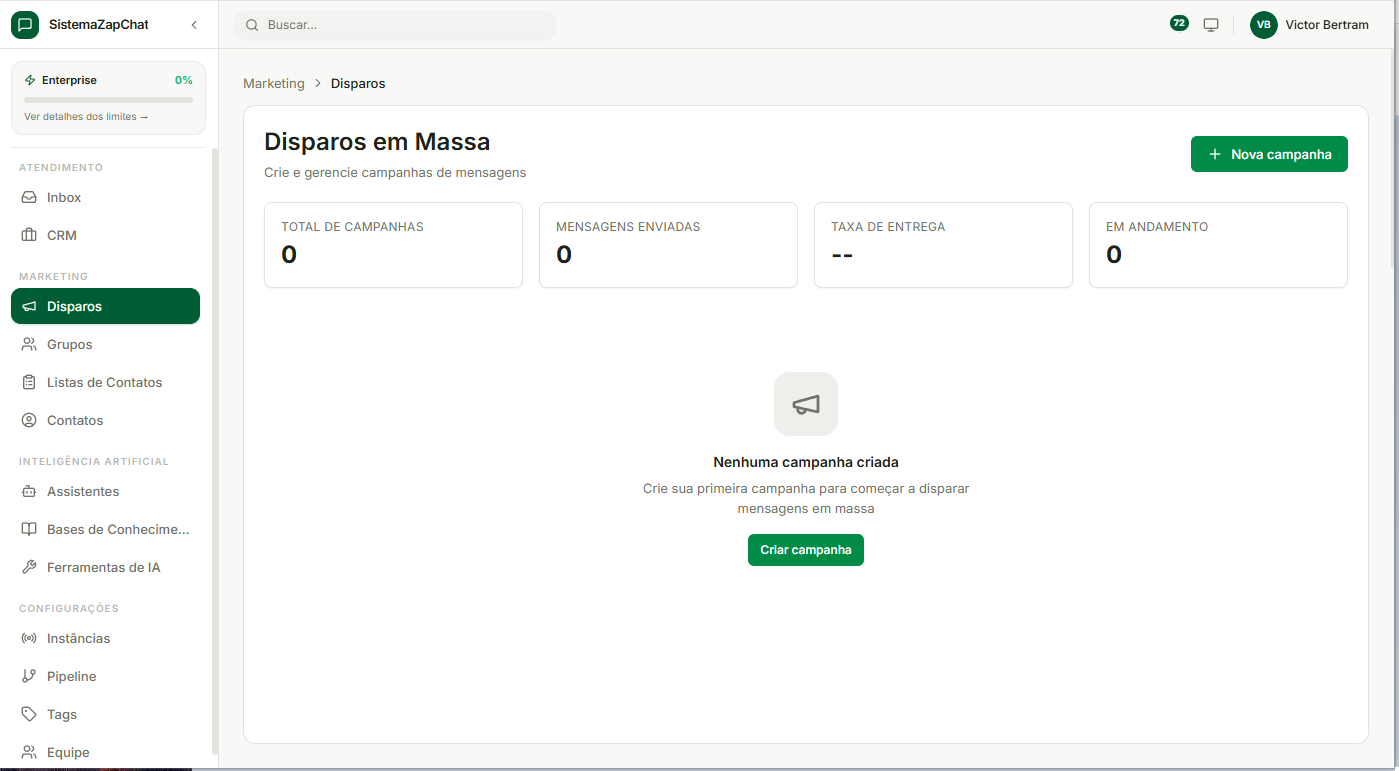 SistemaZapChat - Screenshot 4